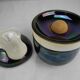 Old tobacco pot pipe holder ceramic vintage french tobacco pot 60s