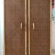 Rattan cabinet and oak 60/70