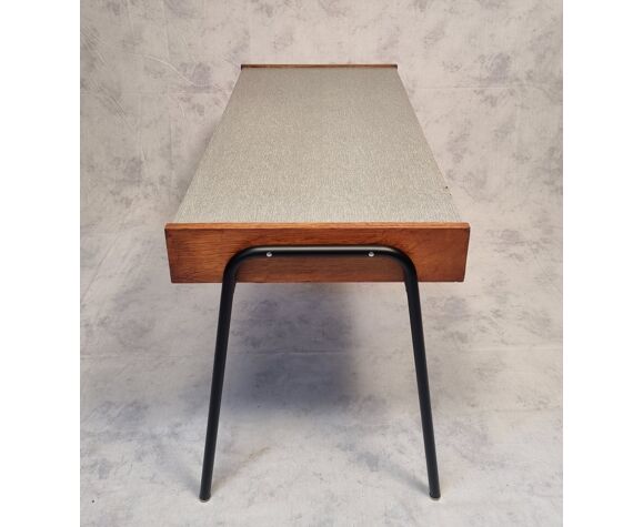 Desk in oak & metal, ca 1956