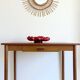 Vallauris Ceramic Centerpiece Bowl, Oxblood Faience, France, 1950s