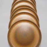Set of 7 plates
