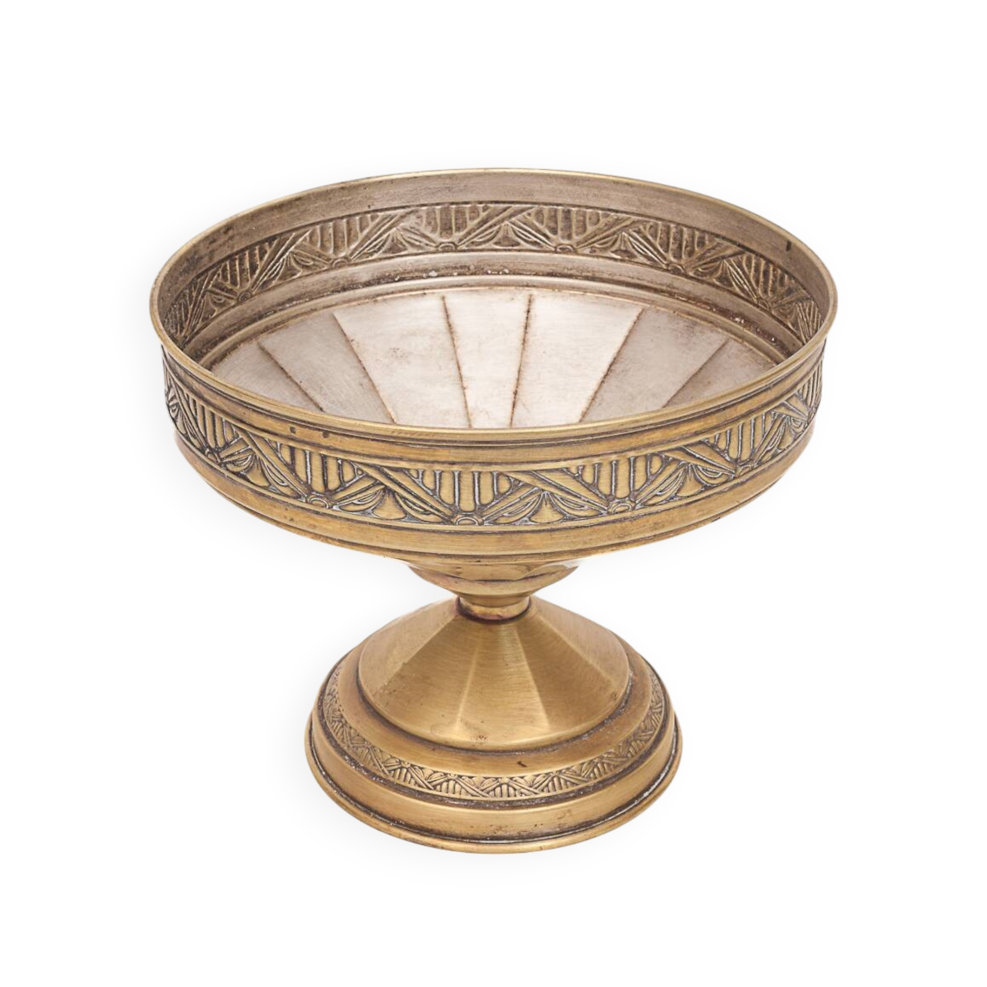 Art Deco brass cup