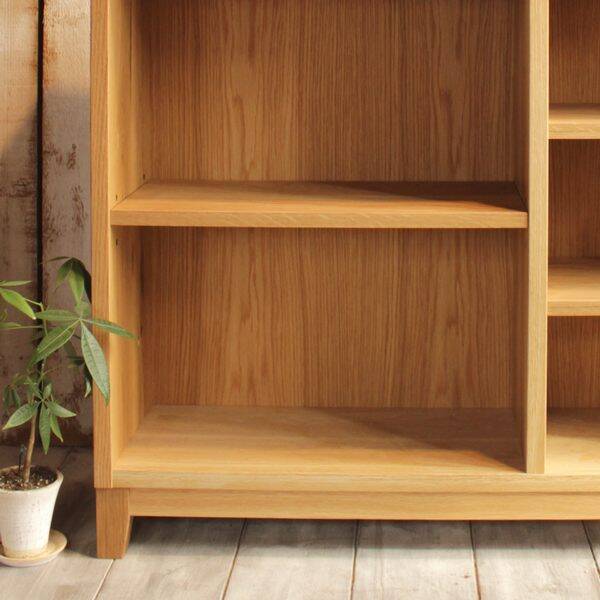 Duo Oak Bookcase