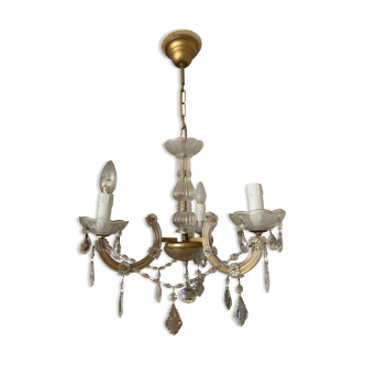 Chandelier with stamps