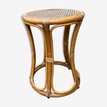 Tabouret canné