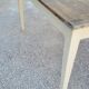 Table de ferme cuisine rustique ancienne -1m30