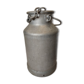 Former milk jug Hugonnet Dijon aluminum