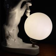 White horse lamp from the 1970s.