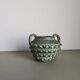 Brutalist vase from the 1960s, French pottery.