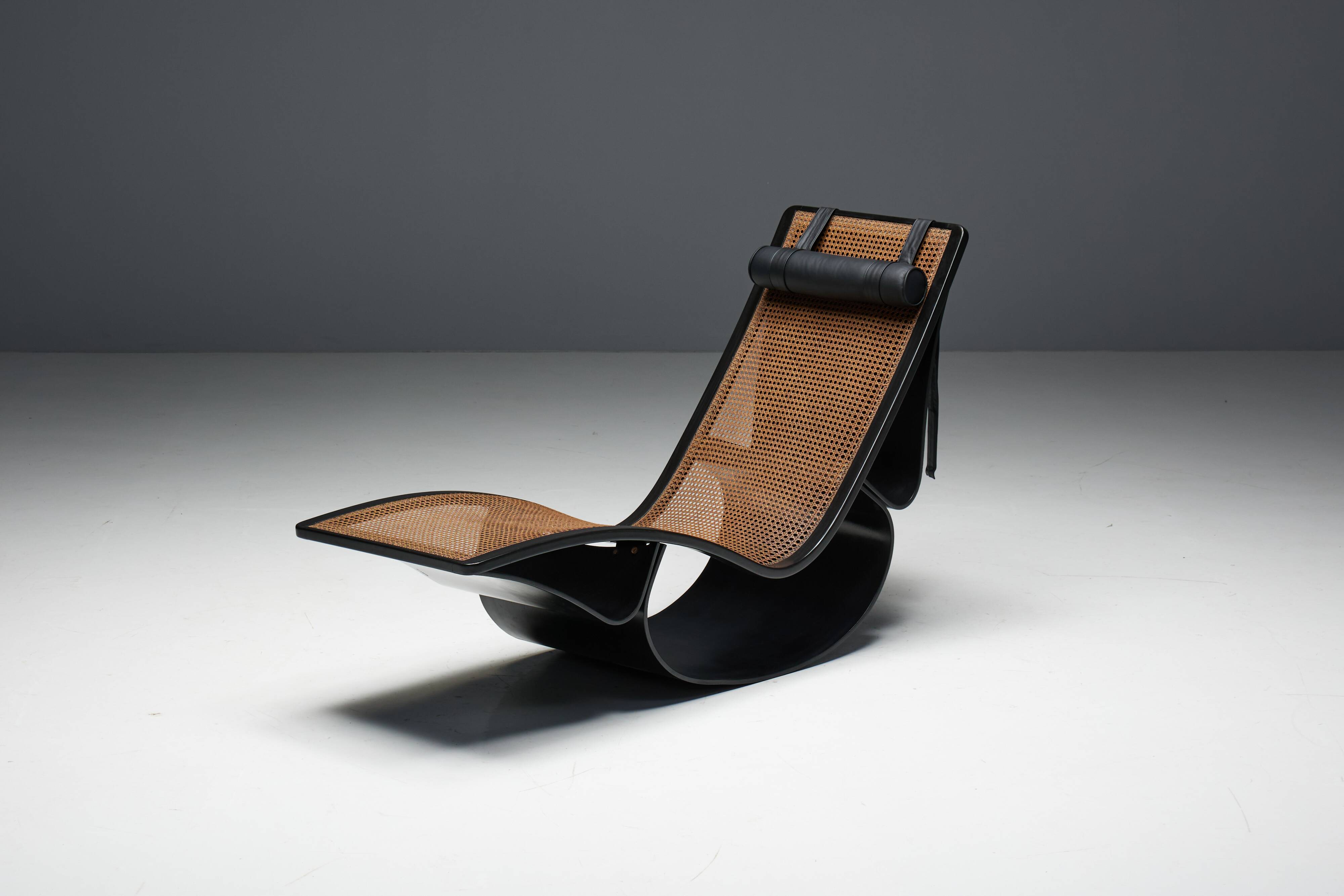 Chaise Longue "Rio" by Oscar Niemeyer, Brazil, 1978