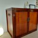 Buffet under Roche Bobois in wood, Chinese/Asian vintage furniture.
