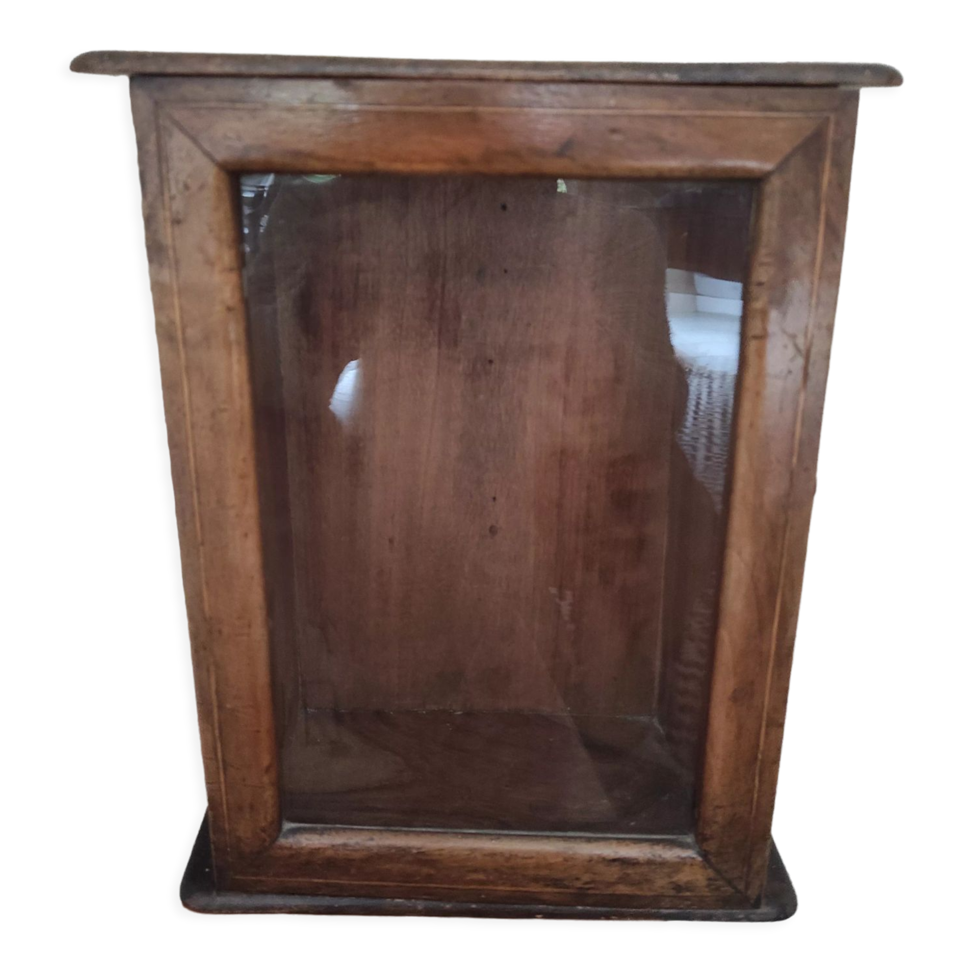 Small old cherry window