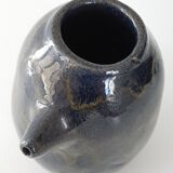 Blue ceramic vase 1950