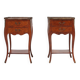 Exquisite pair of Louis XVI bedside tables, Belgium ca. 1950