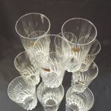 Set of 12 Luminarc Flamenco 33 crystal glasses