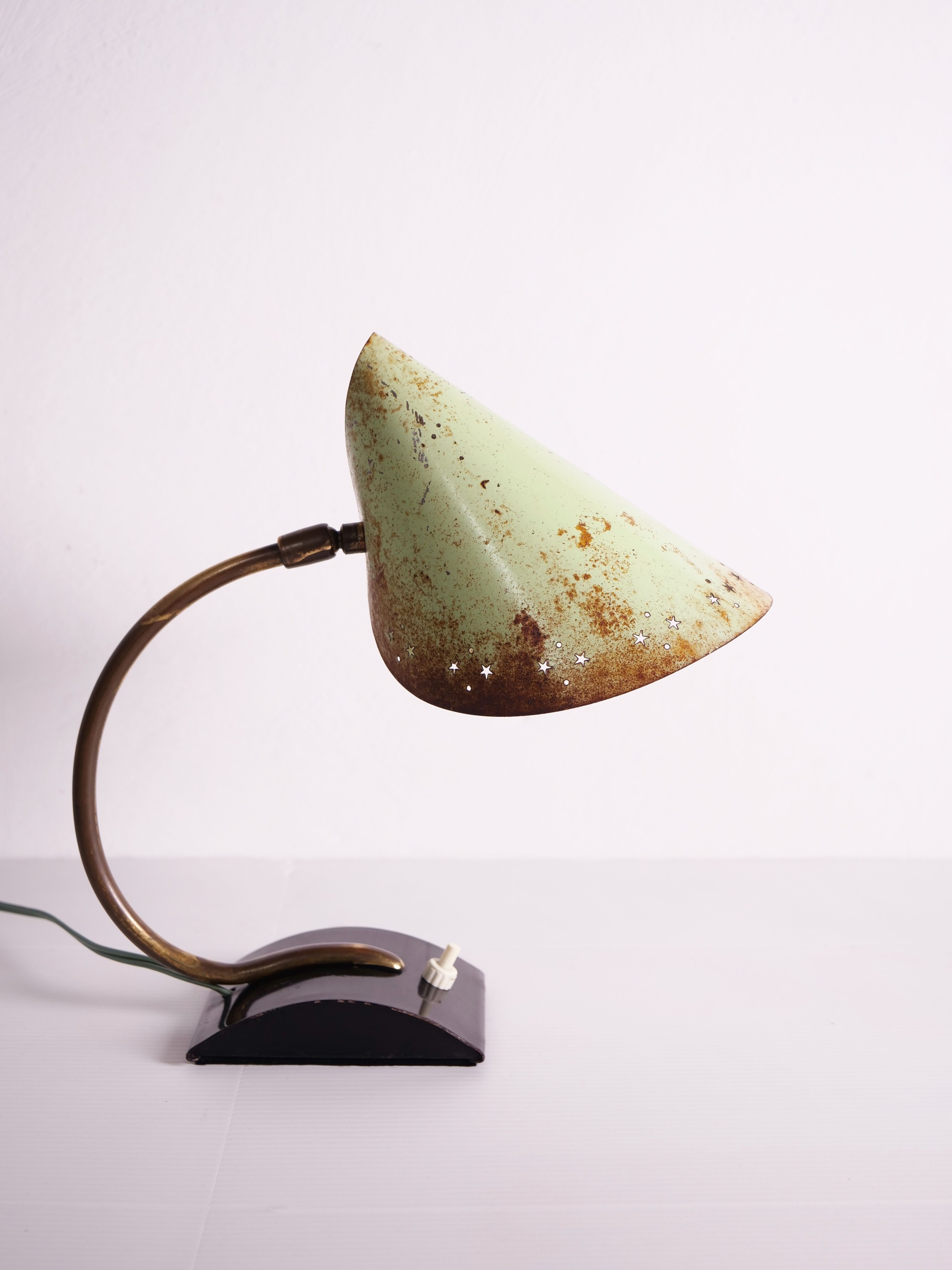 Cocotte lamp Eastern rusty deco