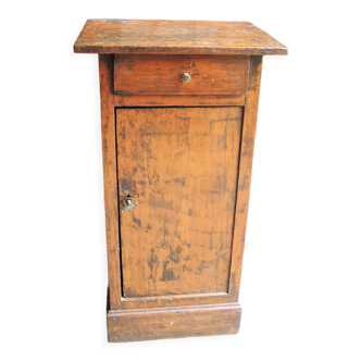 Ancienne table de chevet en bois de style louis philippe