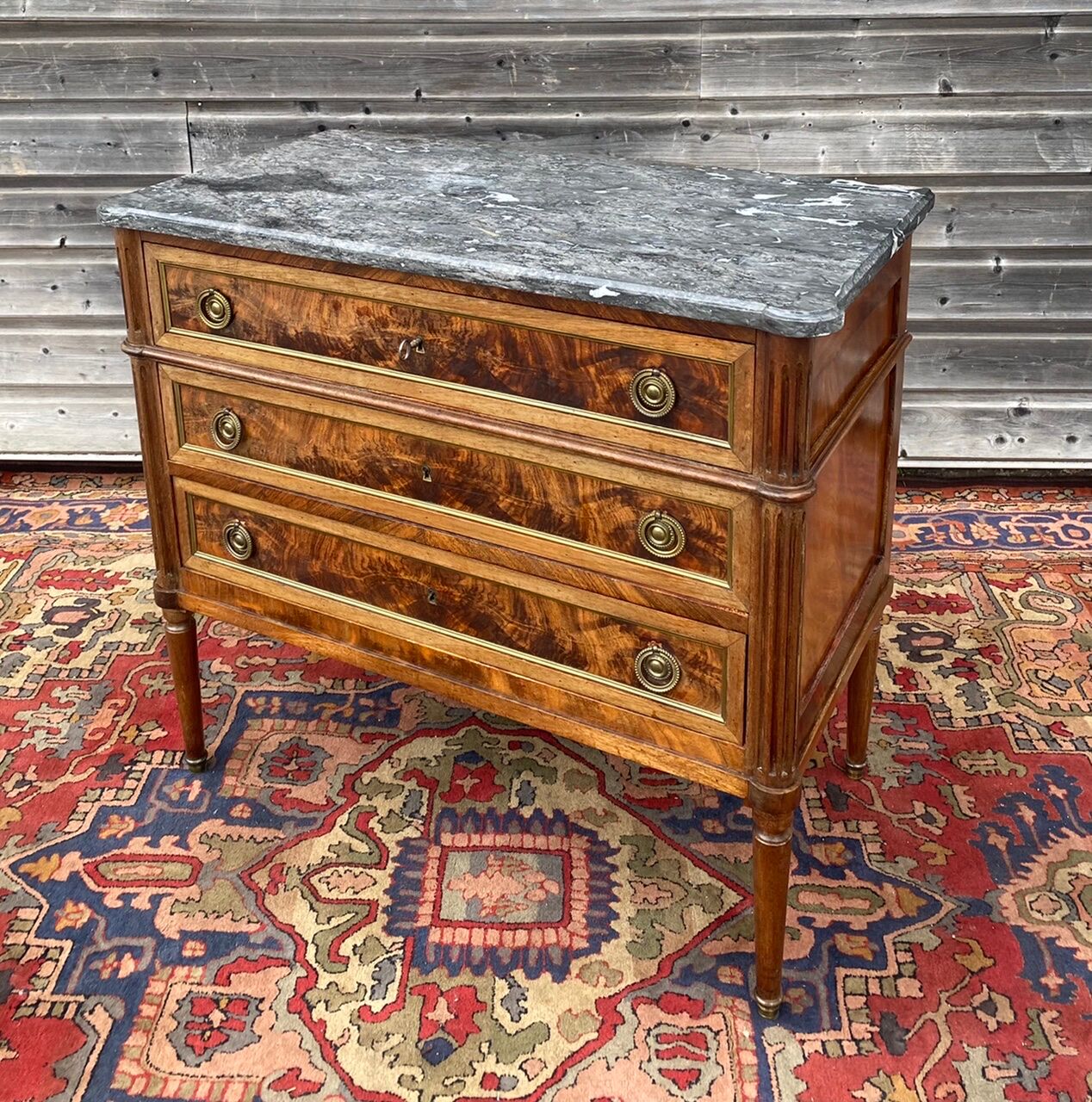 Mahogany dresser style lLouis XVI XIX century