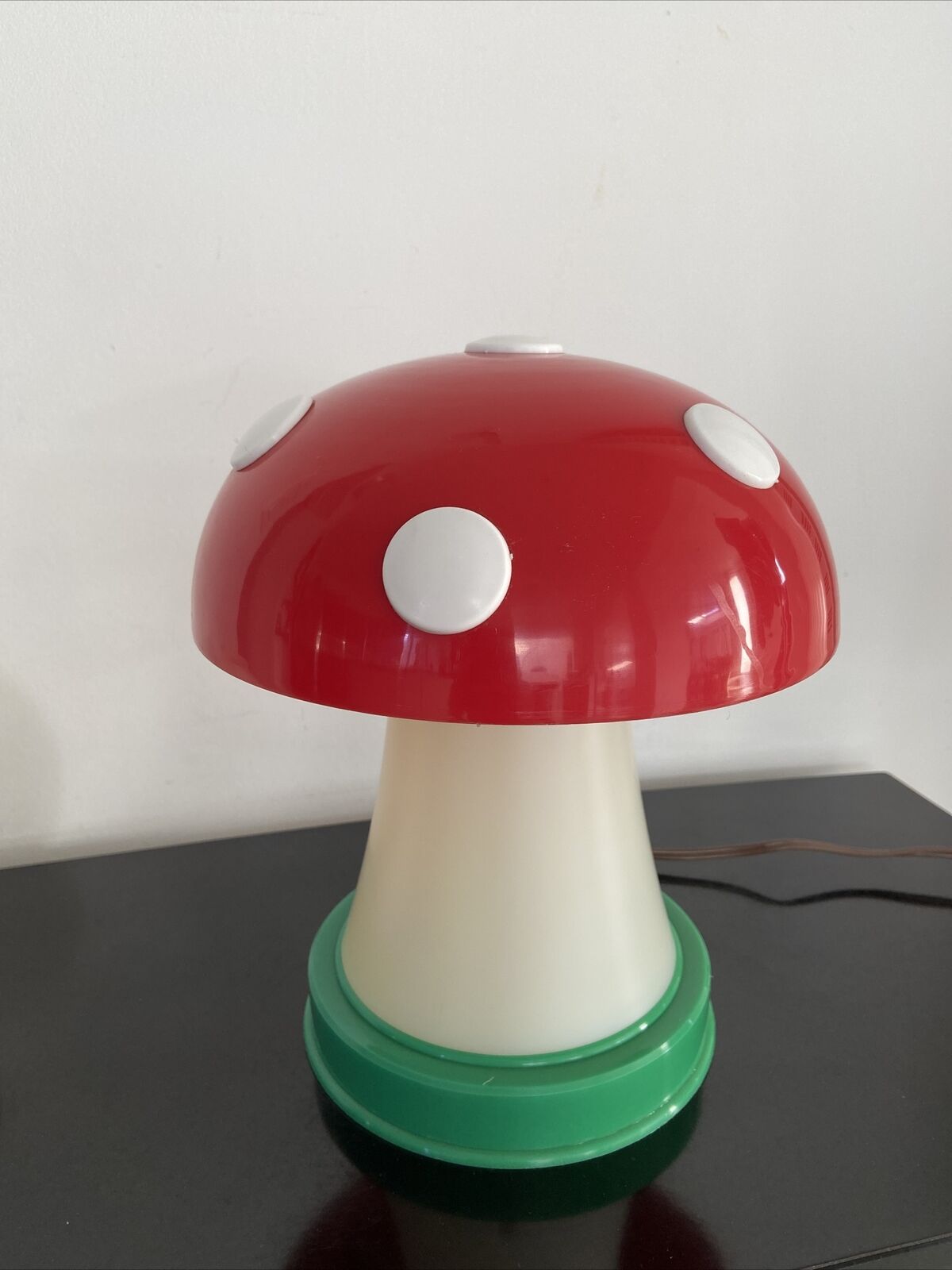 Vintage lamp mushroom night light child deco works