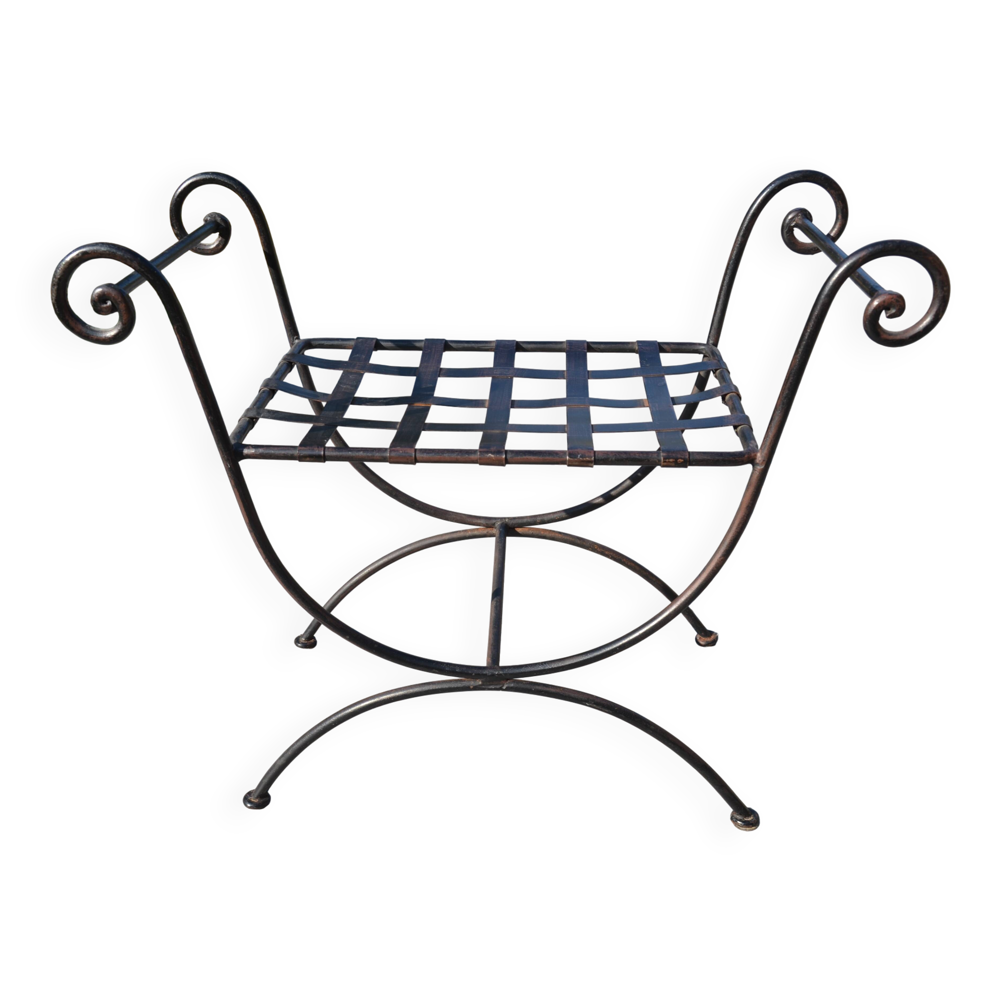 Stool/Seat "Curule" Neo-Classical Empire style