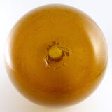 Bubble glass carafe amber from the 50 / 60