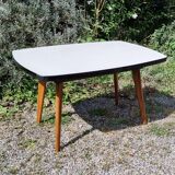Beech and formica coffee table from the 60s