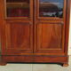 Bookcase old late 19th walnut