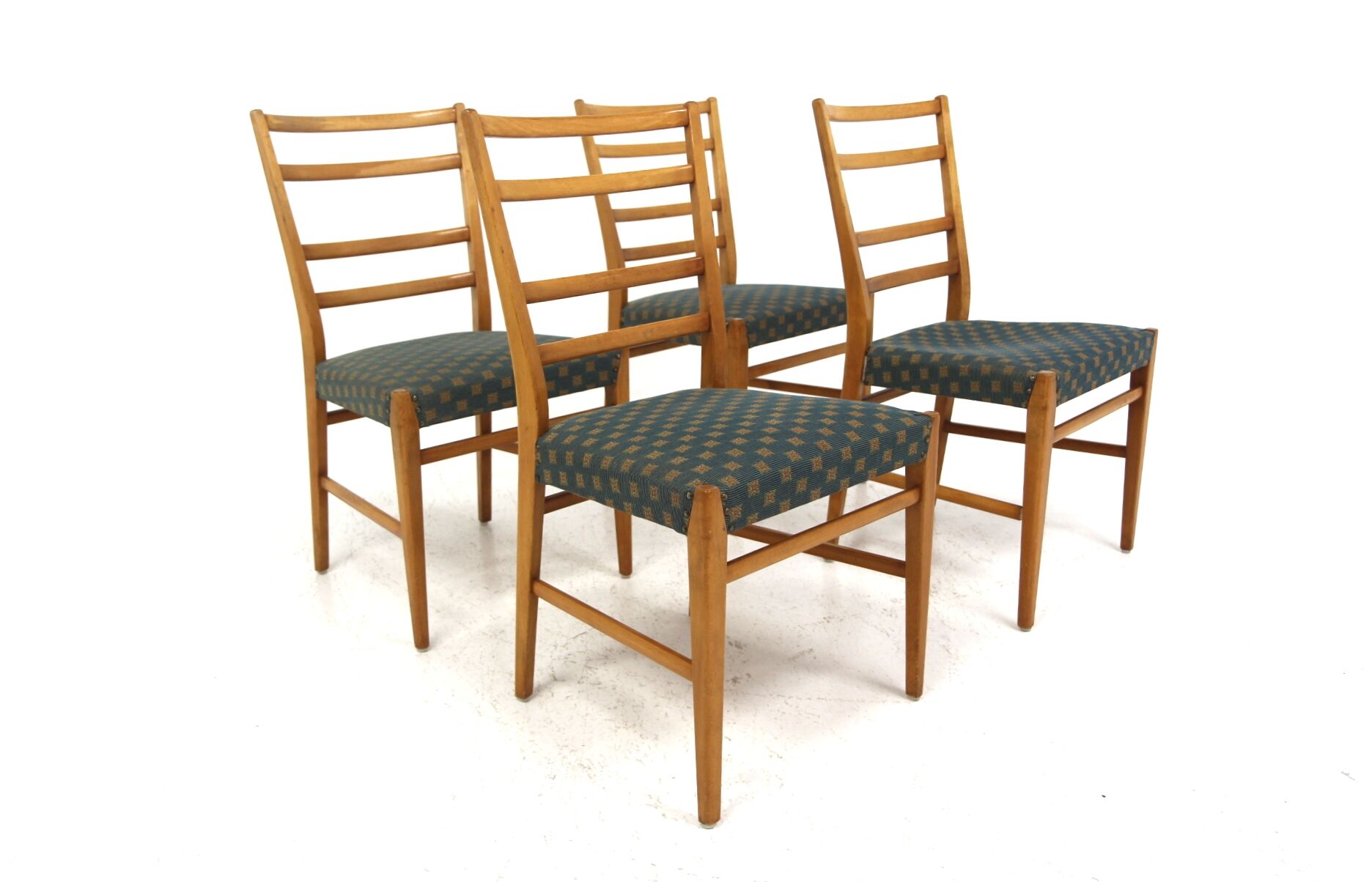 Set of 4 chairs, Petterson & Nilson, Stockholm, Sweden, 1970