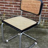 Cesca chair b32 model in chrome and black