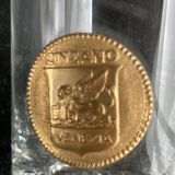 Set of 5 Cinzano aperitif glasses