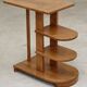 Asymmetrical Art Deco side table or pedestal table by Michel DUFFET 1930