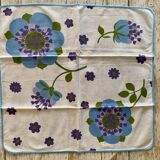 Lot de 8 serviettes de table - Style 70's - Coton - 50x46 cm