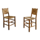 French Mid Century Wooden "N 19" Dining Chairs by Charlotte Perriand, 1950s