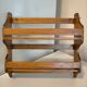 Vintage wooden shelf
