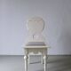 Chaise suédoise peinte en blanc | 1 sur 3 | Années 1920