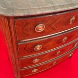 Louis XV style marquetry commode