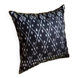 Coussin Shan noir 40x40