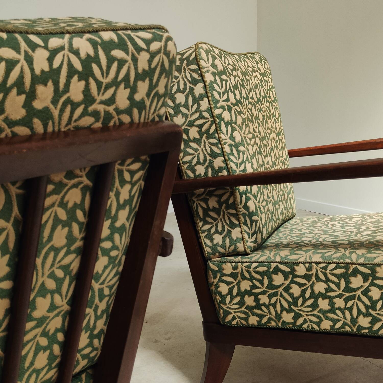 Pair of art deco Ziara pravenec armchairs