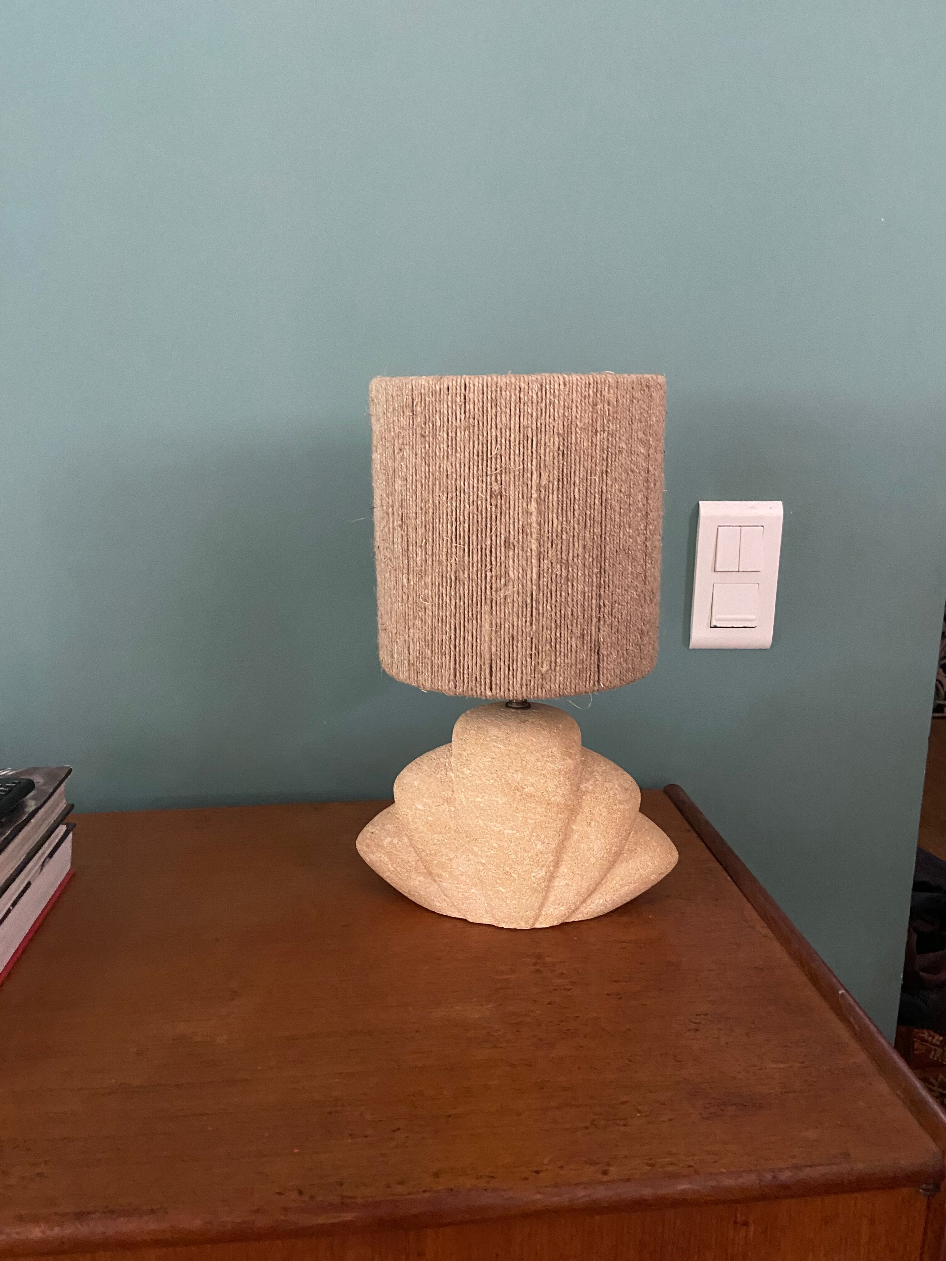 Stone lamp 70s