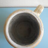 Old glazed stoneware pot rustic decor old french stoneware pot vase