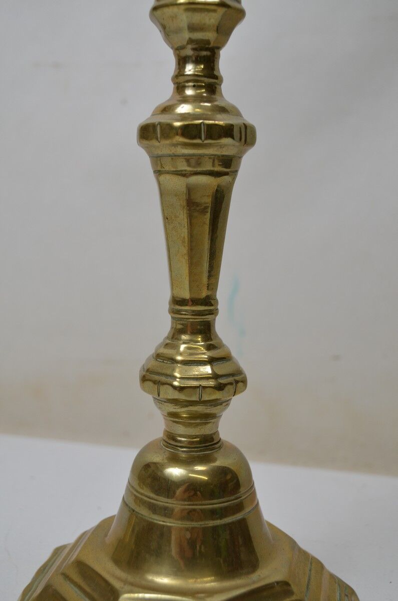 Pair of torches - Bronze chandeliers base with sides
