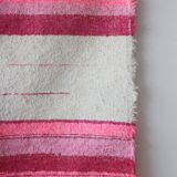 Tapis tissé main en coton recyclé