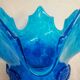 Blue Murano glass centerpiece 1980