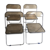 Lot de chaises de Giancarlo Piretti éditées par Castelli