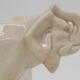 French Art Deco Ceramic Bookends in Elephant Motif, 1930s