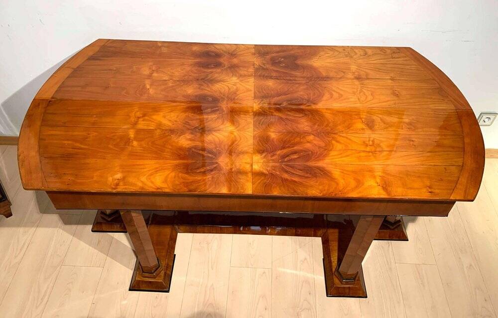 Biedermeier Desk in Cherry Veneer, Austria, 1830s