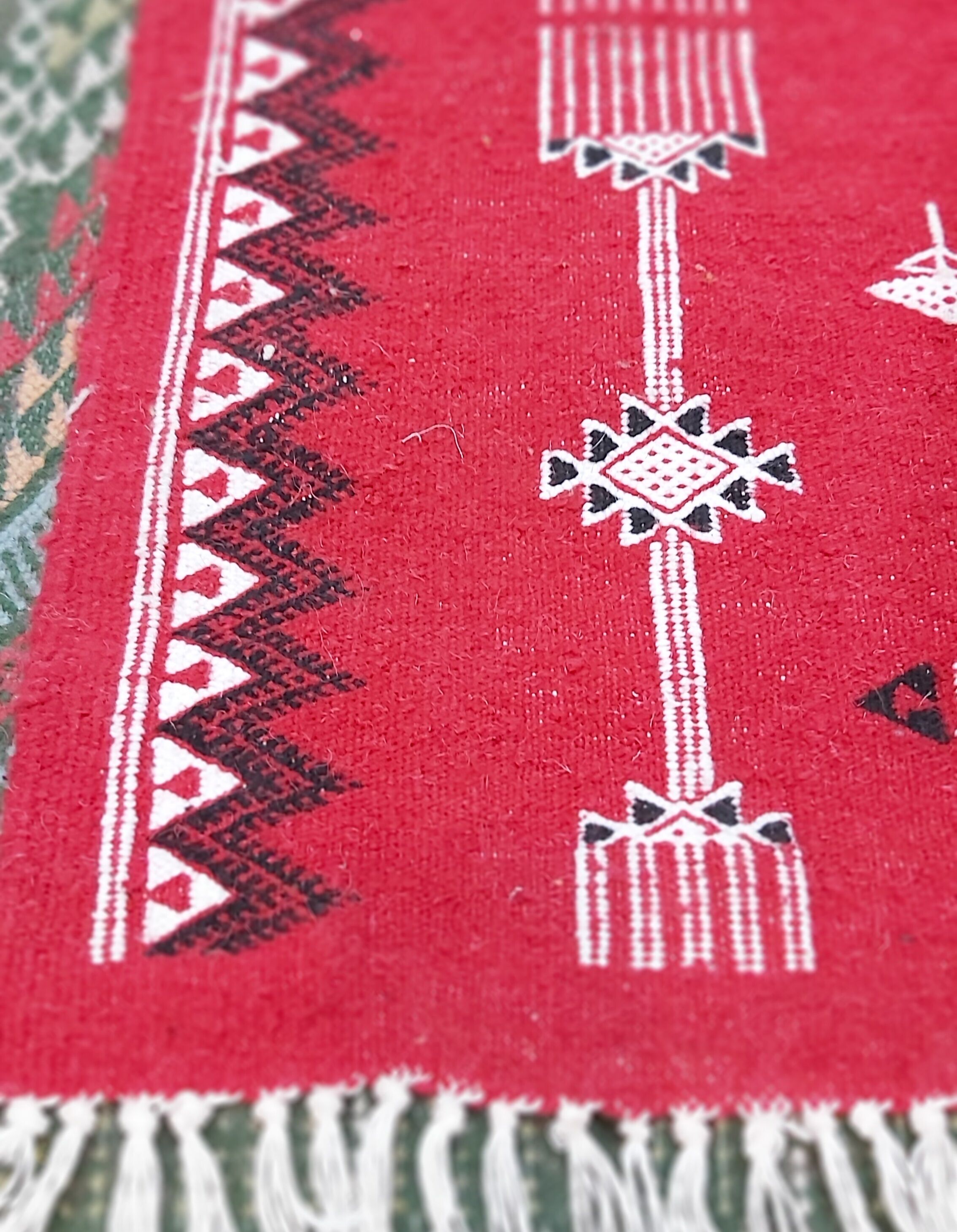 Handmade kilim corridor rug - 194x58cm