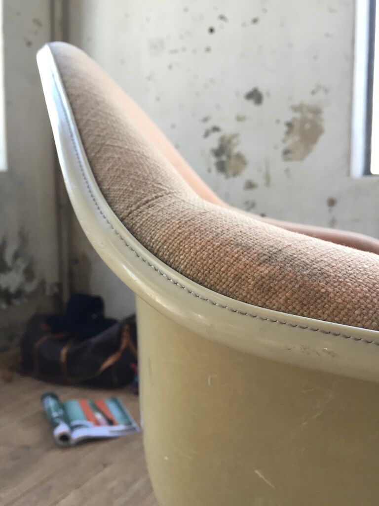 La Fonda armchair by Charles & Ray Eames, Herman Miller edition in the 70