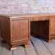 Art Deco Writing Desk in Mahogany and Walnut, 1920s