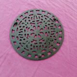 Vintage cast iron underside
